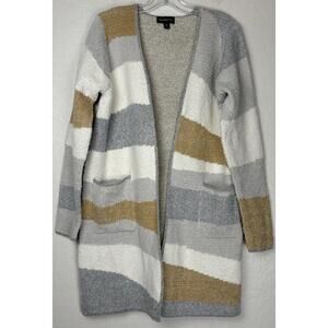 FORTUNE + IVY LAYLA LONGLINE CARDIGAN OVERSIZED M 0676‎